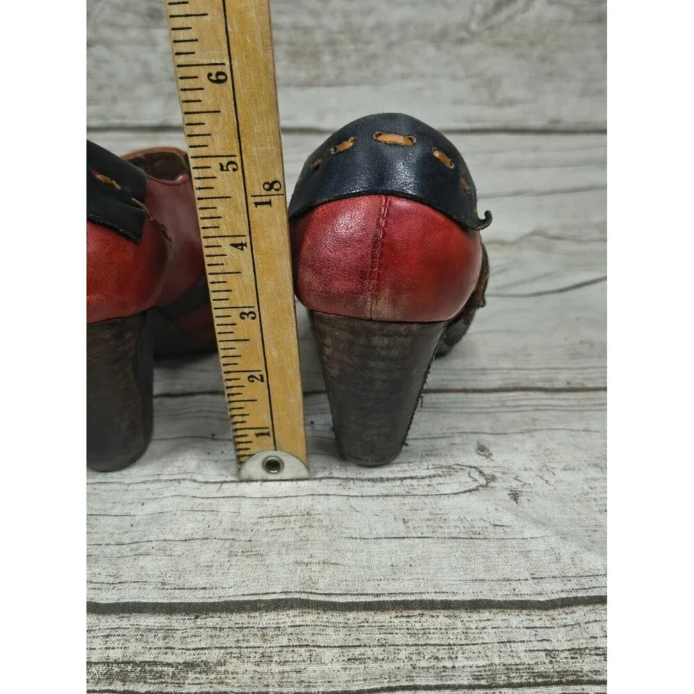 L'Artiste Spring Step Colorful Pumps Boho Chic Wonderous Size 40